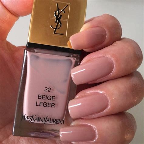 ysl beige leger nail polish